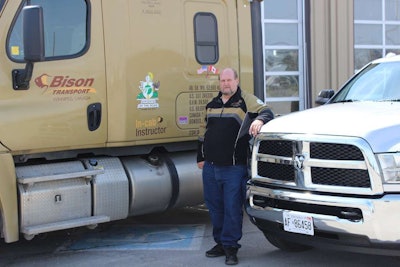Jack Fielding, the 2013 Company Driver of the Year, received this 2013 Ram 2500, sponsored by Chevron Delo and Cummins, and a year’s supply of Delo oil. He drives for Winnipeg, Manitoba-based Bison Transport, which won the company driver division of TCA’s 2013 Best Fleets to Drive For contest.
