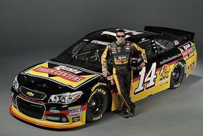 2014 NASCAR Sprint Cup Series #14 Rush Truck Centers photoshoot