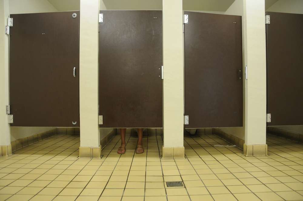 bathroom stalls