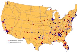 Map from FreightWatch International