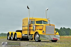 Ron Brubaker’s 1993 Peterbilt 379 won Best of Show, Working Bobtail at last year’s Fitzgerald Pride & Polish.