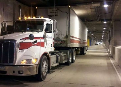 DeMond Lindsey: Lower Wacker Drive in the Loop area of downtown Chicago. This delivery is at the Willis (Sears) Tower.