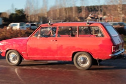 Ours was green, but equally as hideous.