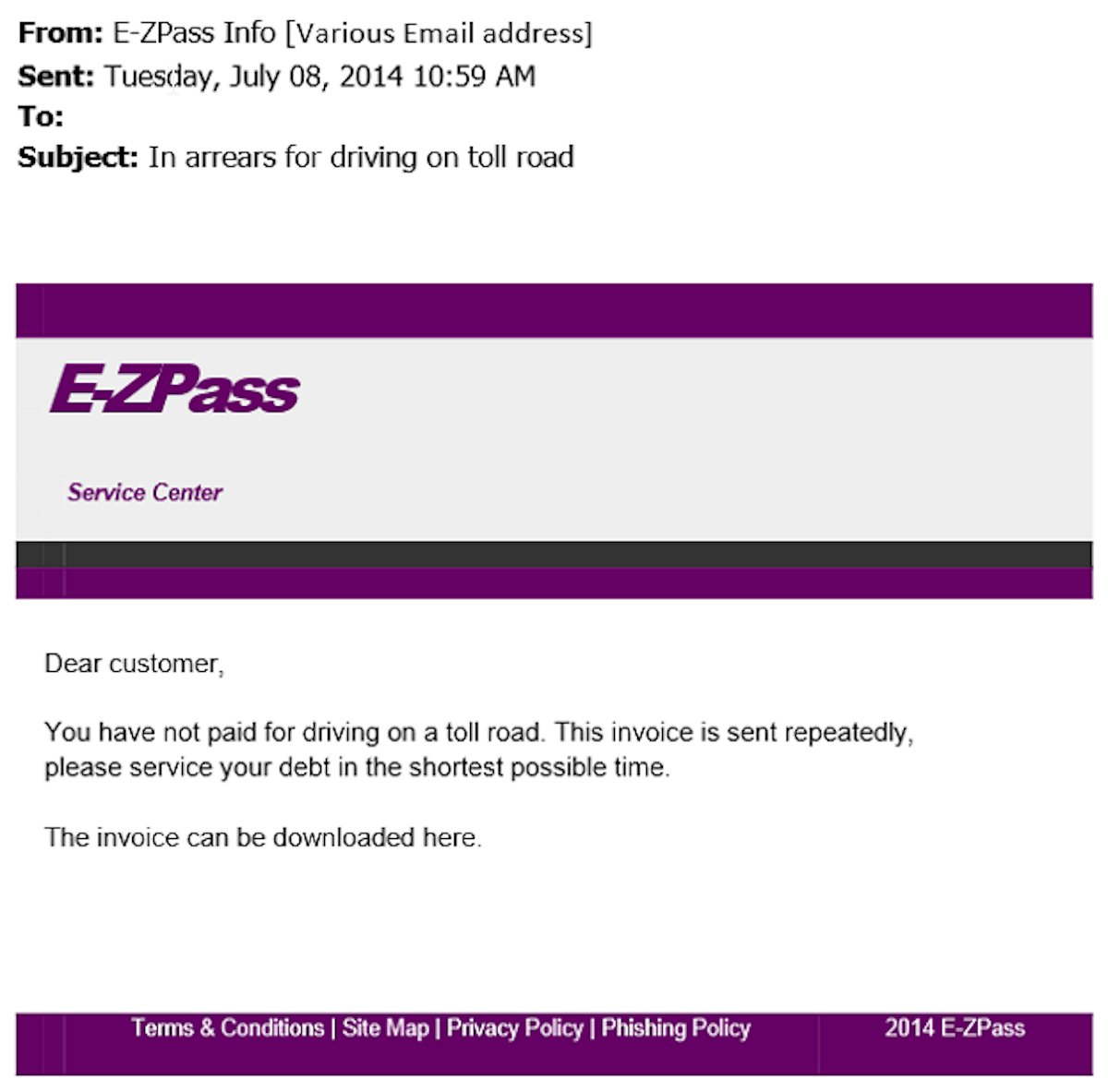 【奇跡】新品 Various / Another Scam EP ,koco Beware: E-ZPass phishing scam comes to light | Overdrive