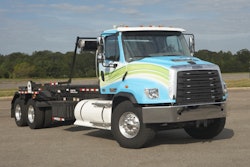 The Cummins Westport ISX12 G-powered Freightliner 114SD will be available next year.
