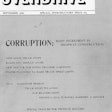 The first issue of Overdrive, published in September, 1961, focused on “corruption” but also contained elements that would become staples of the magazine: truck stops, cartoons, roads, speed limits and readers’ gripes.
