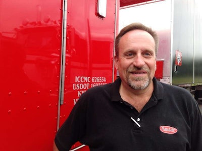 Independent owner-operator Ted Bowers