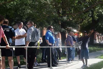 …participants were schooled with an impromptu, brief session by local Ron Washington on the particulars of the JFK assassination.