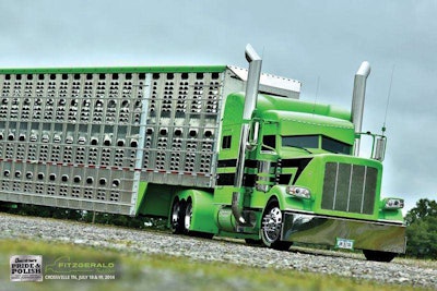 Dan Brubaker won Best of Show, Working Combo at last year’s Fitzgerald’s Truck Show.