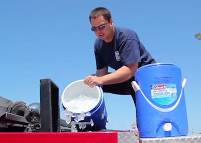 Werner ice bucket challenge