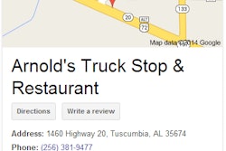Find an online listing for Arnold’s Truck Stop via this link.