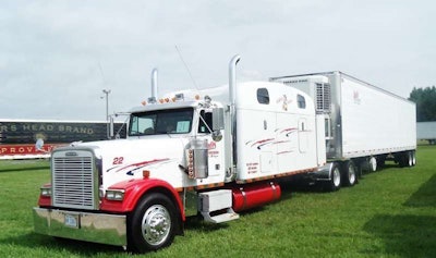 Davis’ 2000 Freightliner ‘Hillbilly Hilton’