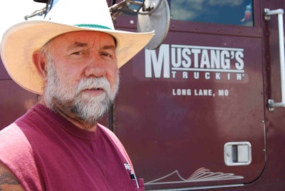 Mike “Mustang” Crawford — read more about him in this 2010 feature about him attendant to his “Trucker of the Year” honors that year.