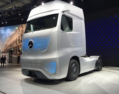 Daimler’s Future Truck 2025, unveiled Sept. 23 in Hanover, Germany.