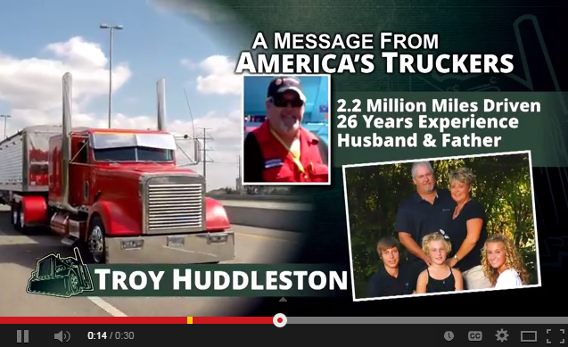 Christopher Fiffie&rsquo;s BigRig Videos Youtube channel recently featured the following public-service announcement &mdash; from veteran truckers to the general public on safe driving around trucks. In it, several drivers answer the question &ldquo;If you wanted to tell a motorist something, what would you tell them?&rdquo; Among the featured drivers responding is owner-operator Troy Huddleston. You can read more about Huddleston&rsquo;s 1991 Freightliner &mdash; and access a video interview with the driver &mdash; via this link. Fiffie&rsquo;s video follows.