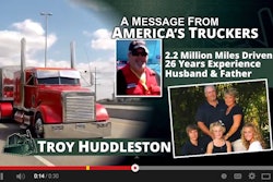 Christopher Fiffie’s BigRig Videos Youtube channel recently featured the following public-service announcement — from veteran truckers to the general public on safe driving around trucks. In it, several drivers answer the question “If you wanted to tell a motorist something, what would you tell them?” Among the featured drivers responding is owner-operator Troy Huddleston. You can read more about Huddleston’s 1991 Freightliner — and access a video interview with the driver — via this link. Fiffie’s video follows.