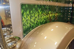 Fleet Paint & Body Repair of Onalaska, Wis., helped Fisher get the blazes he wanted throughout the exterior and interior, as well as under the hood.