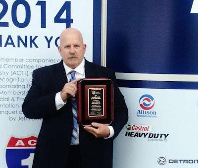 Schultz was recognized at the annual ATA Management Conference and Exhibition Oct. 4-7 in San Diego, Calif. He will also be recognized at the ATA’s Safety Management Council’s Safety and Human Resources Conference & Exhibition in Orlando, Fla., Oct. 28-30.