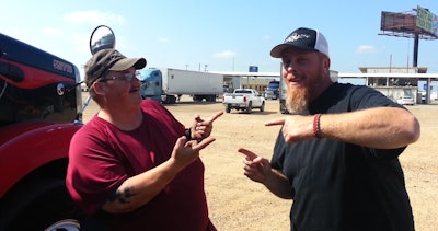 George and Baggy-eyed bob