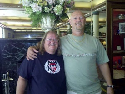Husband-and-wife team owner-operators Keith and Vickie Sampson live in Rhome, Texas.