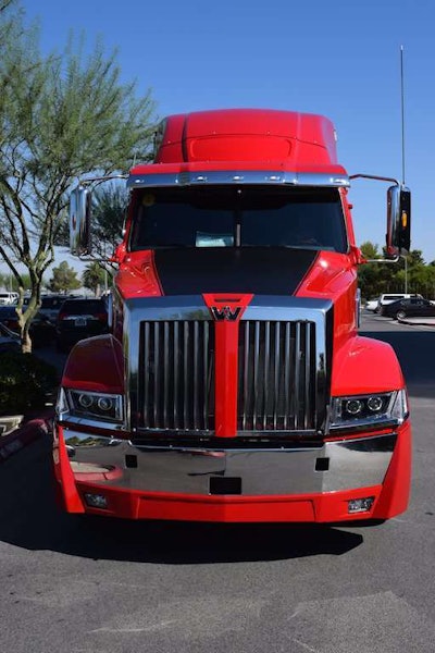 Western Star has entered the aero age in a big way with its distinctive 5700XE.