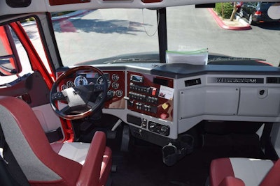 The 5700XE’S cab retains Western Star’s sturdy all-steel design and features a retro feel with all of the latest safety devices and electronic wizardry.