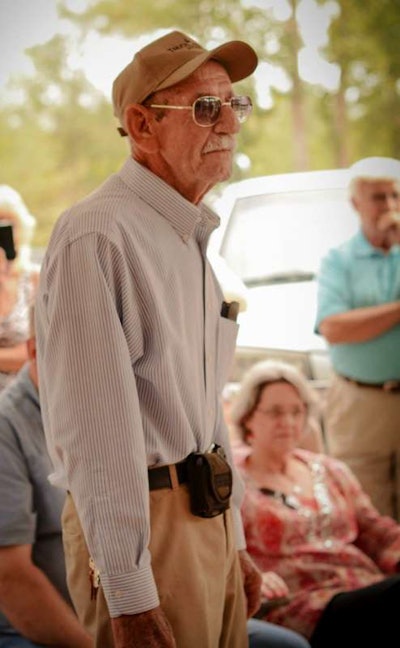 Billy Cockerill, the eldest and most-experienced driver among the group at 82 years old. On the other end, the youngest driver represented at the gathering was generations behind at 22 years. All told, the truckers had accumulated 1,313 years of safe driving experience.