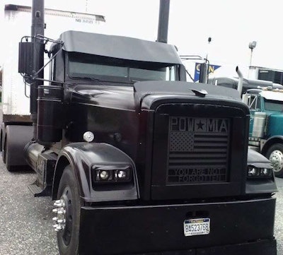 Charles Timbrook’s Black Out rig front view