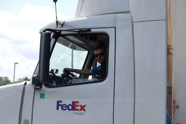 Rob Ahlers with FedEx Freight back in the day