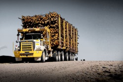 Western Star 6900 logging