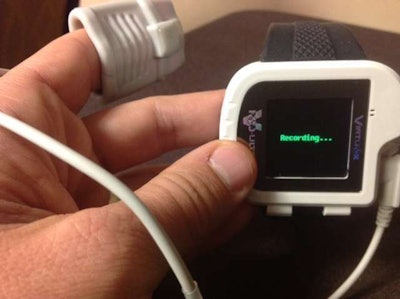 NASTC’s take-home screening test for sleep apnea is a take-home, one-night test with a small device worn like a wristwatch with another piece inserted on a finger. NASTC President David Owen spoke eloquently about the difference apnea treatment can make in someone who actually has a serious case of the condition. He was diagnosed himself 15 years ago and has been treated for the entire subsequent period.