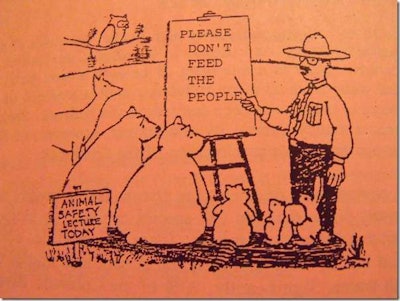 Don't feed the people