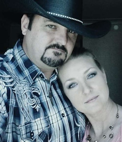 Misty Justice and her husband, Tony