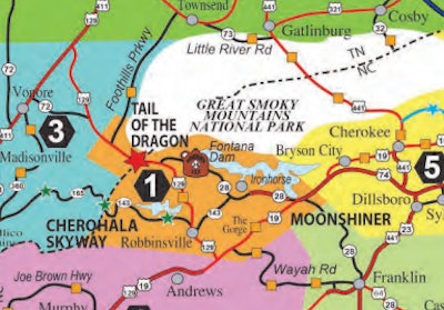 The Dragon map