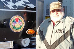 Vince Strupp is a member of his local American Legion post, which helped support him financially last year on the Arlington delivery. The post also funded a box of wreaths that enabled one wreath to be placed at eight cemeteries in Wisconsin. This year the post is funding additional wreaths for those cemeteries.
