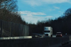 truck in highway scene