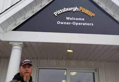 George leaving the baby behind…