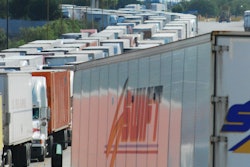 World Trade Bridge, Laredo, Texas, from the U.S. side.