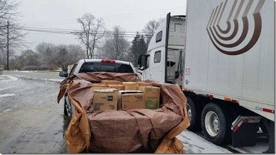 In the end, Nathan’s “Heart Project” collected 42 cartons of supplies, totaling 1,300 pounds. Getting the supplies from Pennsylvania to Texas wasn’t a problem, because Schroeder Moving made sure Kurt had a load going through Post, and donated the space and shipping costs to the project.