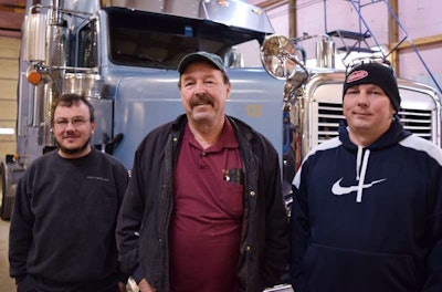 The Whites of Old Time Express: From left, Mitch, Bo and Mark