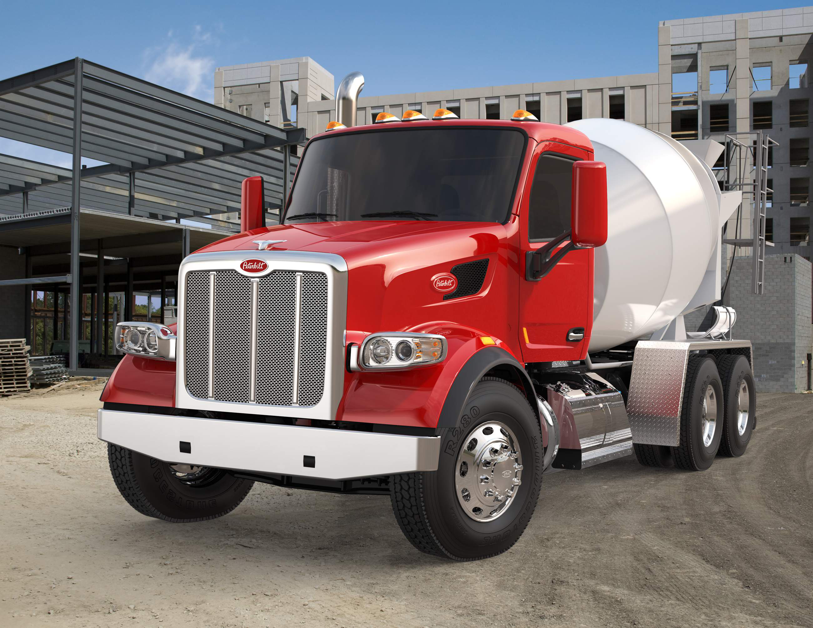 Peterbilt Model 567 Set Forward Front Axle