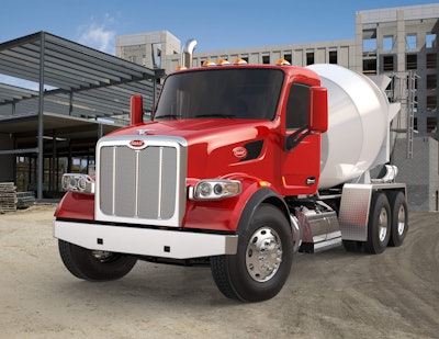 Peterbilt Model 567 Set Forward Front Axle