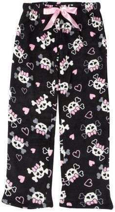 pajama pants with skulls