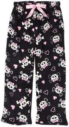 pajama pants with skulls