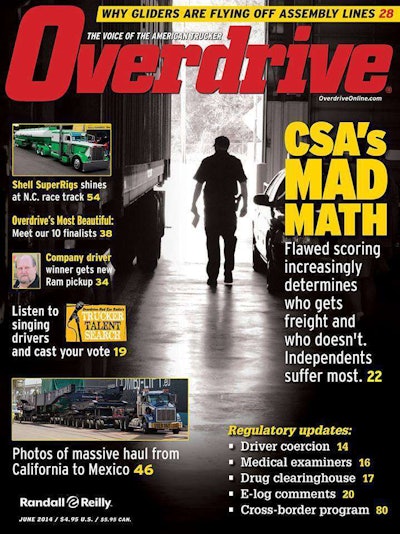 Overdrive Senior Editor Todd Dills’ seven-month CSA’s Fallout series examined the DOT safety program’s impact on the trucking industry, along with exposing several of its major flaws. Dills’ has been recognized as a finalist for a Jesse H. Neal award for his work producing the series. Click here or the photo above to see the CSA’s Fallout series.