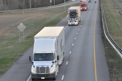 trucks on highway