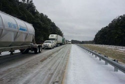Arkansas I-30 the ice road 2