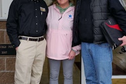 Clayton Mallinson of Pittsburgh Power with the (happy) Parkers