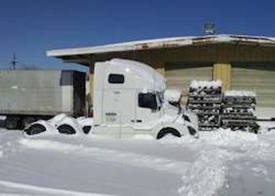 Kent Marshall took this photo in early February at Port Huron, Mich. The tractor “had not been plowed out yet, and remained covered in a beautiful blanket of fresh snow.”