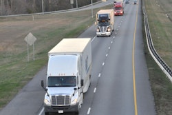 trucks on highway